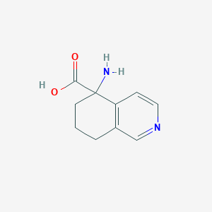 5-Amino-5,6,7,8-tetrahydroisoquinoline-5-carboxylic acid