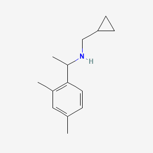 (Cyclopropylmethyl)[1-(2,4-dimethylphenyl)ethyl]amine