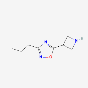 5-(Azetidin-3-yl)-3-propyl-1,2,4-oxadiazole