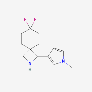 7,7-Difluoro-1-(1-methyl-1H-pyrrol-3-yl)-2-azaspiro[3.5]nonane