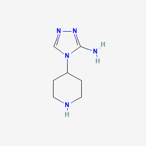 4-(Piperidin-4-yl)-4H-1,2,4-triazol-3-amine