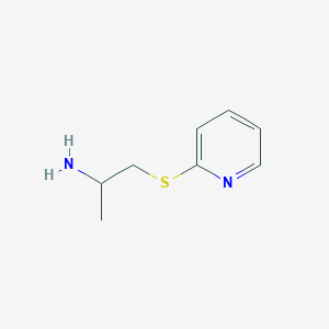 1-(Pyridin-2-ylthio)propan-2-amine