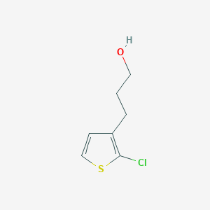 3-(2-Chlorothiophen-3-yl)propan-1-ol