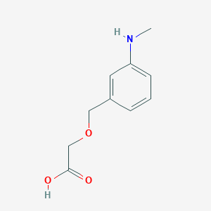 2-{[3-(Methylamino)phenyl]methoxy}acetic acid