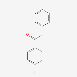 molecular formula C14H11IO B1324248 4'-Iodo-2-phenylacetophenone CAS No. 55794-28-0