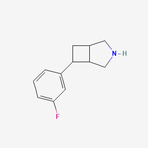 6-(3-Fluorophenyl)-3-azabicyclo[3.2.0]heptane