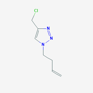 1-(But-3-en-1-yl)-4-(chloromethyl)-1H-1,2,3-triazole