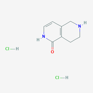 1,2,5,6,7,8-Hexahydro-2,6-naphthyridin-1-one dihydrochloride