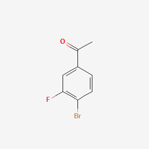 molecular formula C8H6BrFO B1324263 1-(4-溴-3-氟苯基)乙酮 CAS No. 304445-49-6