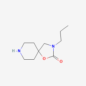 3-Propyl-1-oxa-3,8-diazaspiro[4.5]decan-2-one