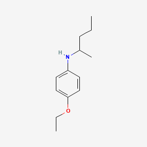 molecular formula C13H21NO B13242751 4-Ethoxy-N-(pentan-2-YL)aniline 