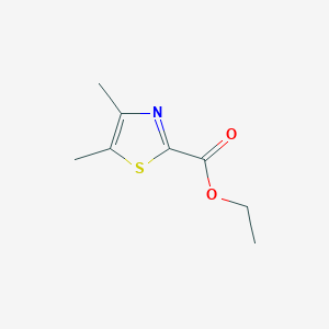 molecular formula C8H11NO2S B1324277 Ethyl 4,5-dimethyl-1,3-thiazole-2-carboxylate CAS No. 79247-96-4