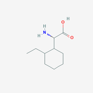 (2S)-2-Amino-2-(2-ethylcyclohexyl)acetic acid