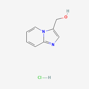 molecular formula C8H9ClN2O B1324283 咪唑并[1,2-a]吡啶-3-基甲醇盐酸盐 CAS No. 30489-62-4