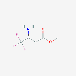 Methyl (3R)-3-amino-4,4,4-trifluorobutanoate