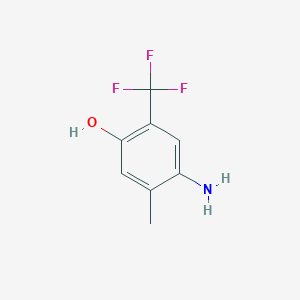 4-Amino-5-methyl-2-(trifluoromethyl)phenol