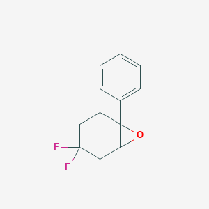 4,4-Difluoro-1-phenyl-7-oxabicyclo[4.1.0]heptane