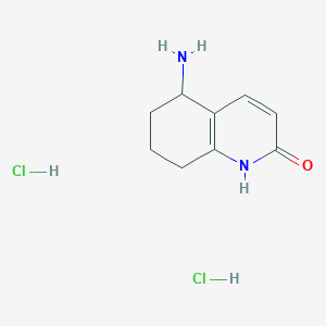 5-Amino-1,2,5,6,7,8-hexahydroquinolin-2-one dihydrochloride