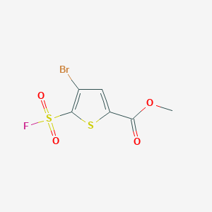 Methyl 4-bromo-5-(fluorosulfonyl)thiophene-2-carboxylate