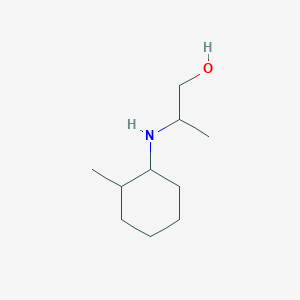 2-[(2-Methylcyclohexyl)amino]propan-1-ol