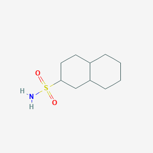 molecular formula C10H19NO2S B13243053 Decahydronaphthalene-2-sulfonamide 