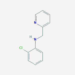 2-chloro-N-(pyridin-2-ylmethyl)aniline