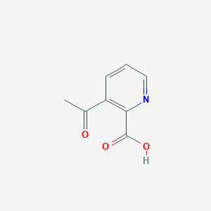 molecular formula C8H7NO3 B1324306 3-乙酰-2-吡啶甲酸 CAS No. 716362-04-8