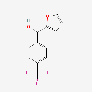 (Furan-2-yl)[4-(trifluoromethyl)phenyl]methanol