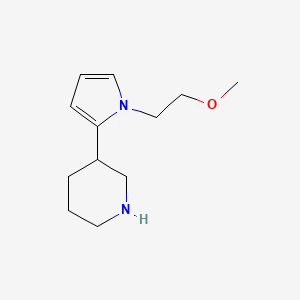 3-[1-(2-Methoxyethyl)-1H-pyrrol-2-yl]piperidine