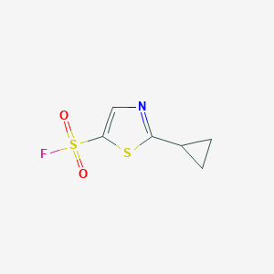 2-Cyclopropyl-1,3-thiazole-5-sulfonyl fluoride