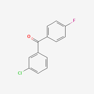 B1324321 3-Chloro-4'-fluorobenzophenone CAS No. 2192-35-0