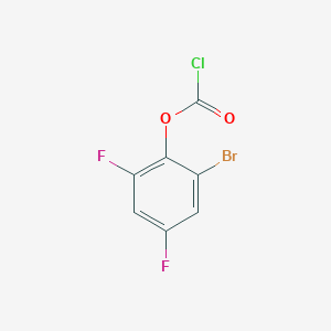 2-Bromo-4,6-difluorophenyl chloroformate