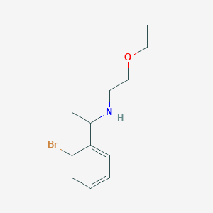 [1-(2-Bromophenyl)ethyl](2-ethoxyethyl)amine