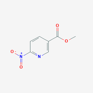 molecular formula C7H6N2O4 B1324329 甲基6-硝基烟酸酯 CAS No. 54973-78-3