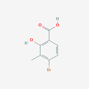 4-Bromo-2-hydroxy-3-methylbenzoic acid