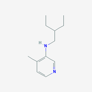 N-(2-ethylbutyl)-4-methylpyridin-3-amine