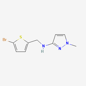 N-[(5-bromothiophen-2-yl)methyl]-1-methyl-1H-pyrazol-3-amine