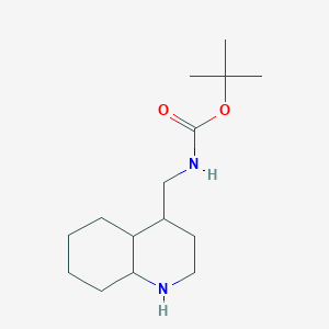 tert-Butyl N-[(decahydroquinolin-4-yl)methyl]carbamate