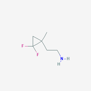 2-(2,2-Difluoro-1-methylcyclopropyl)ethan-1-amine