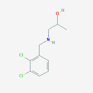 1-{[(2,3-Dichlorophenyl)methyl]amino}propan-2-OL