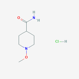 1-Methoxypiperidine-4-carboxamide hydrochloride