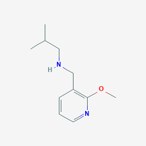 [(2-Methoxypyridin-3-yl)methyl](2-methylpropyl)amine