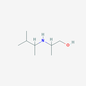 2-[(3-Methylbutan-2-yl)amino]propan-1-ol