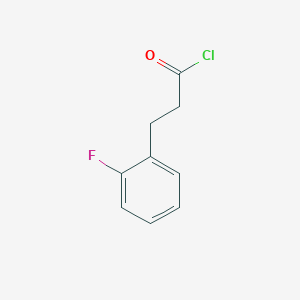 molecular formula C9H8ClFO B1324355 3-(2-氟苯基)丙酰氯 CAS No. 52163-89-0