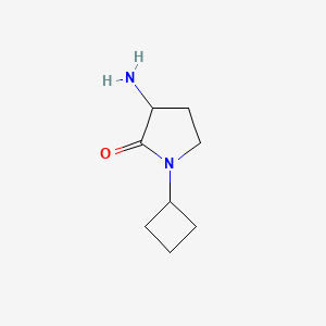 3-Amino-1-cyclobutylpyrrolidin-2-one