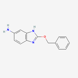 2-(Benzyloxy)-1H-1,3-benzodiazol-5-amine