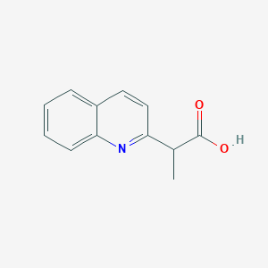 2-(Quinolin-2-yl)propanoic acid