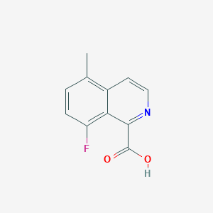 8-Fluoro-5-methylisoquinoline-1-carboxylic acid