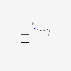 molecular formula C7H13N B1324383 N-环丙基环丁胺 CAS No. 823-13-2
