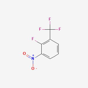 molecular formula C7H3F4NO2 B1324385 2-氟-3-硝基苯三氟化物 CAS No. 61324-97-8